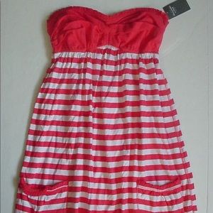Womens Abercrombie & Fitch Strapless Sun Dress